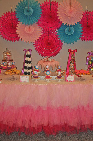 Mesa Decorada Con Tela Y Tul Mesa Decorada Con Tela Y Tul